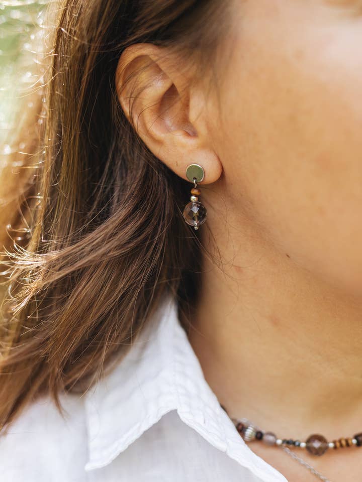 Earth Earrings for wholesale by Pause Nordic