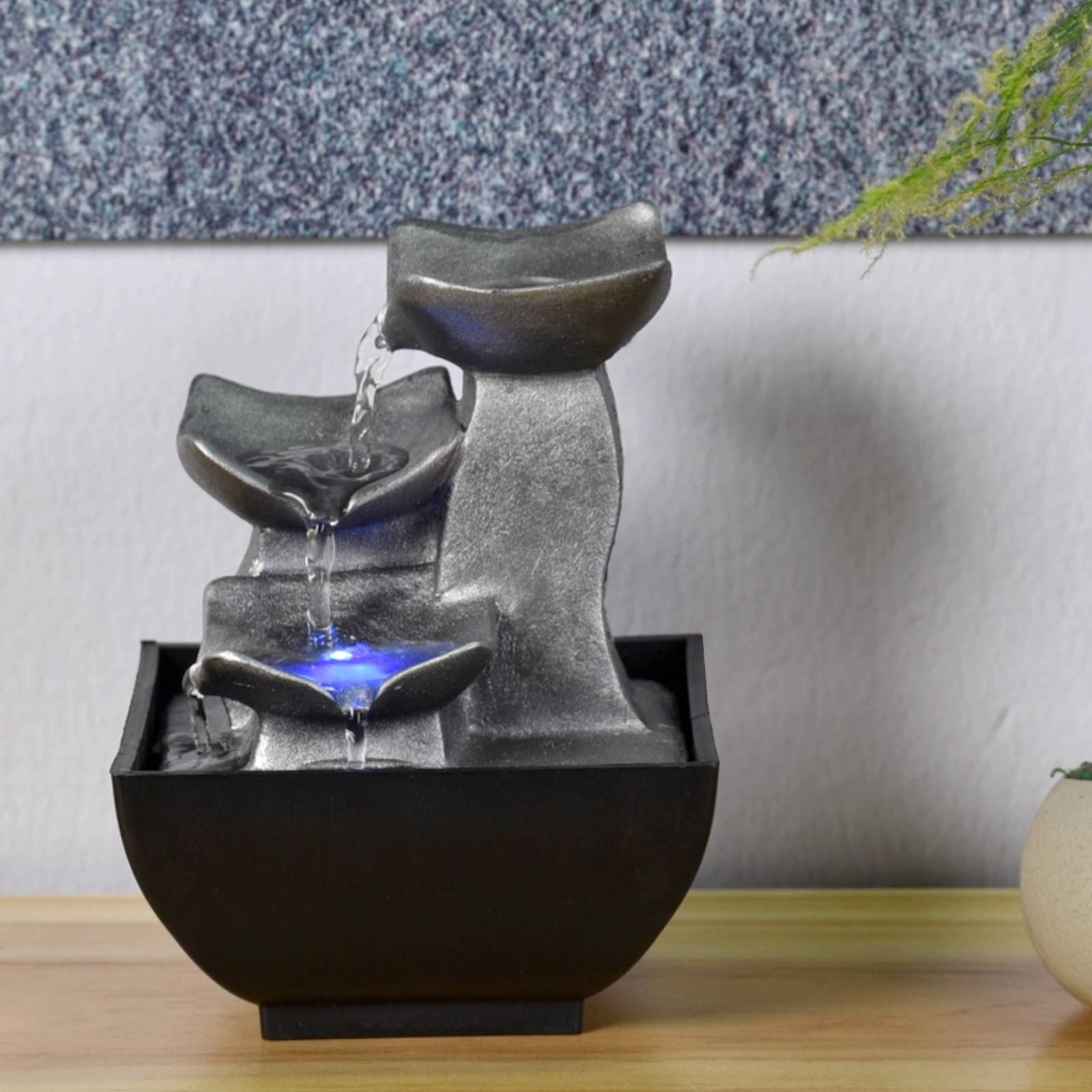 Zen'Arôme - Wholesale Decorative Tabletop Object - Boro Indoor Fountain - Zen Atmosphere Gift Decor Idea6