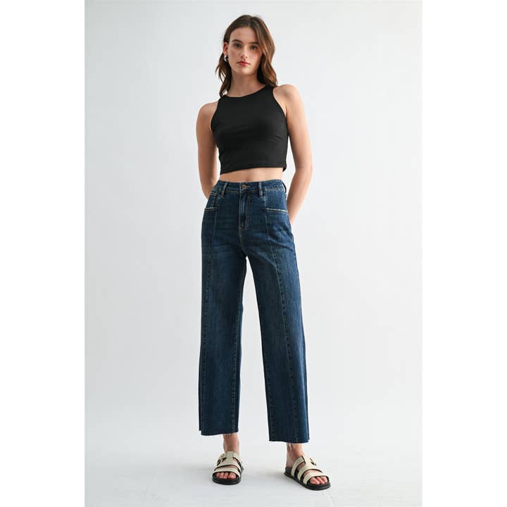 SUPER HIGH WIDE LEG ANKLE para venta al por mayor de Mica Denim