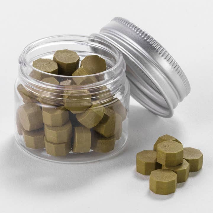 Wax Beads - Traditional Gold- Small for wholesale by Zetta Florence