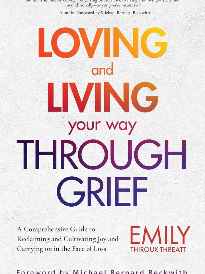 Aimer et vivre à travers le deuil pour la vente par Books That Save Lives Publishing