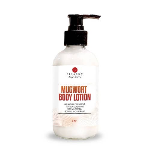 Organic Mugwort Body Lotion for wholesale by Picassa Self Care