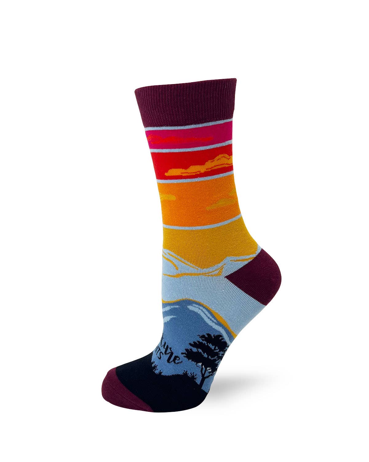 Fabdaz - Wholesale Socks - Women's - Adventure Awaits Women's Crew Socks2