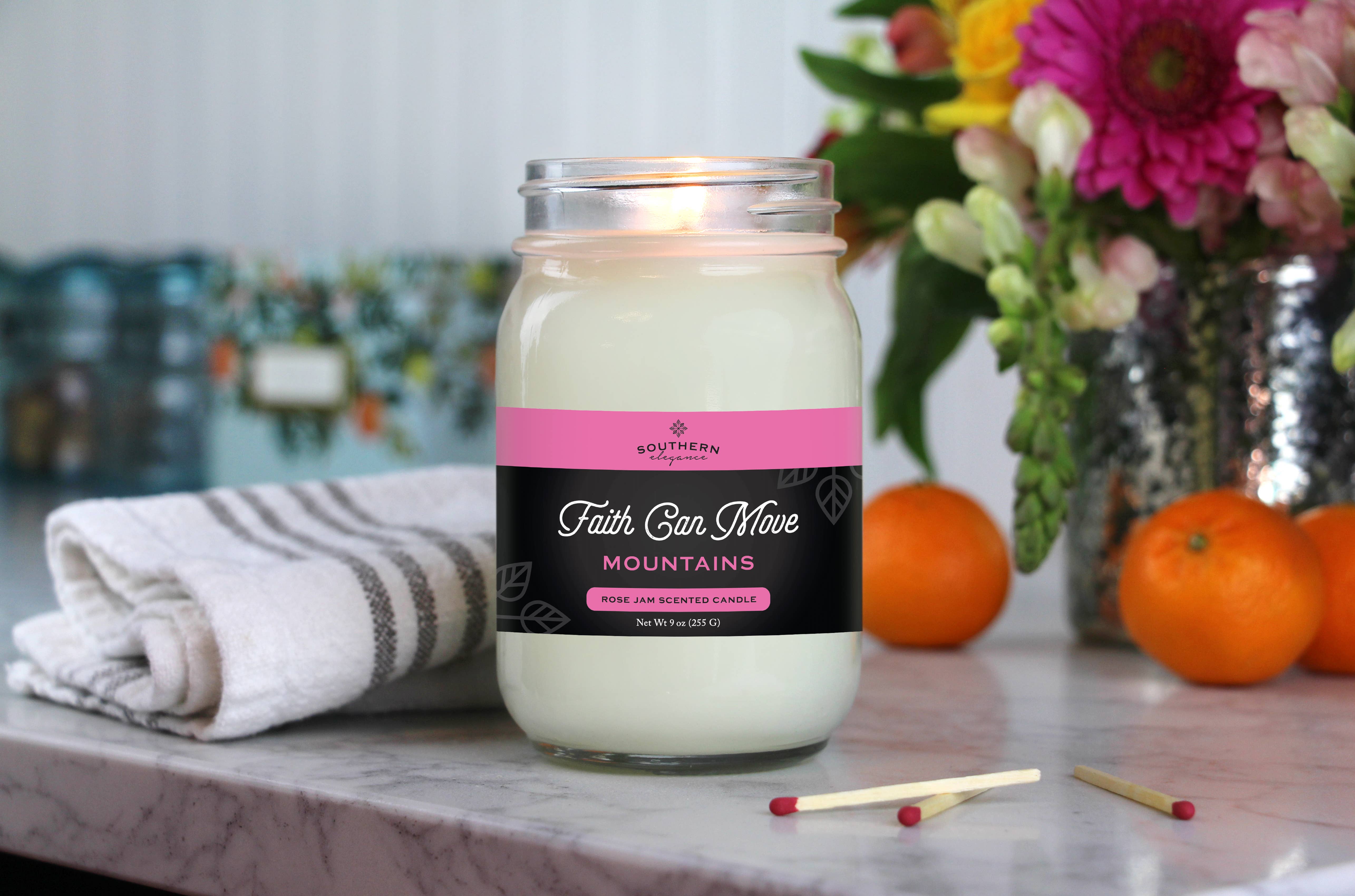 Southern Elegance Candle Co. - Vente Bougie en bocal - Southern Sayings : (Pack de 12 variétés de bougies) 11