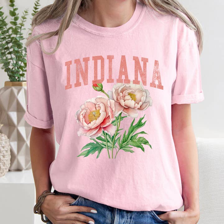 Refinery Number One LLC - Wholesale T-Shirt (Graphic) - Women's - Indiana State Flower T-shirt5