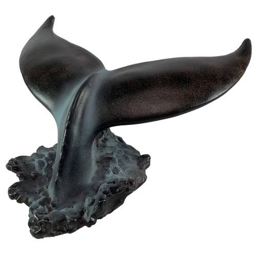 Figurine queue de baleine en résine pour la vente par Barry-Owen Co., Inc.