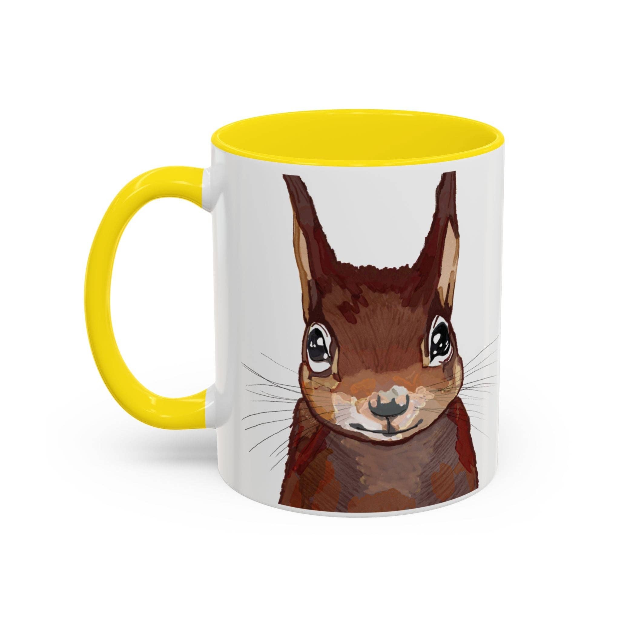 Blue Cava - Wholesale Coffee Mug - Squirrel Two Tone Coffee Mugs (11oz & 15oz)36