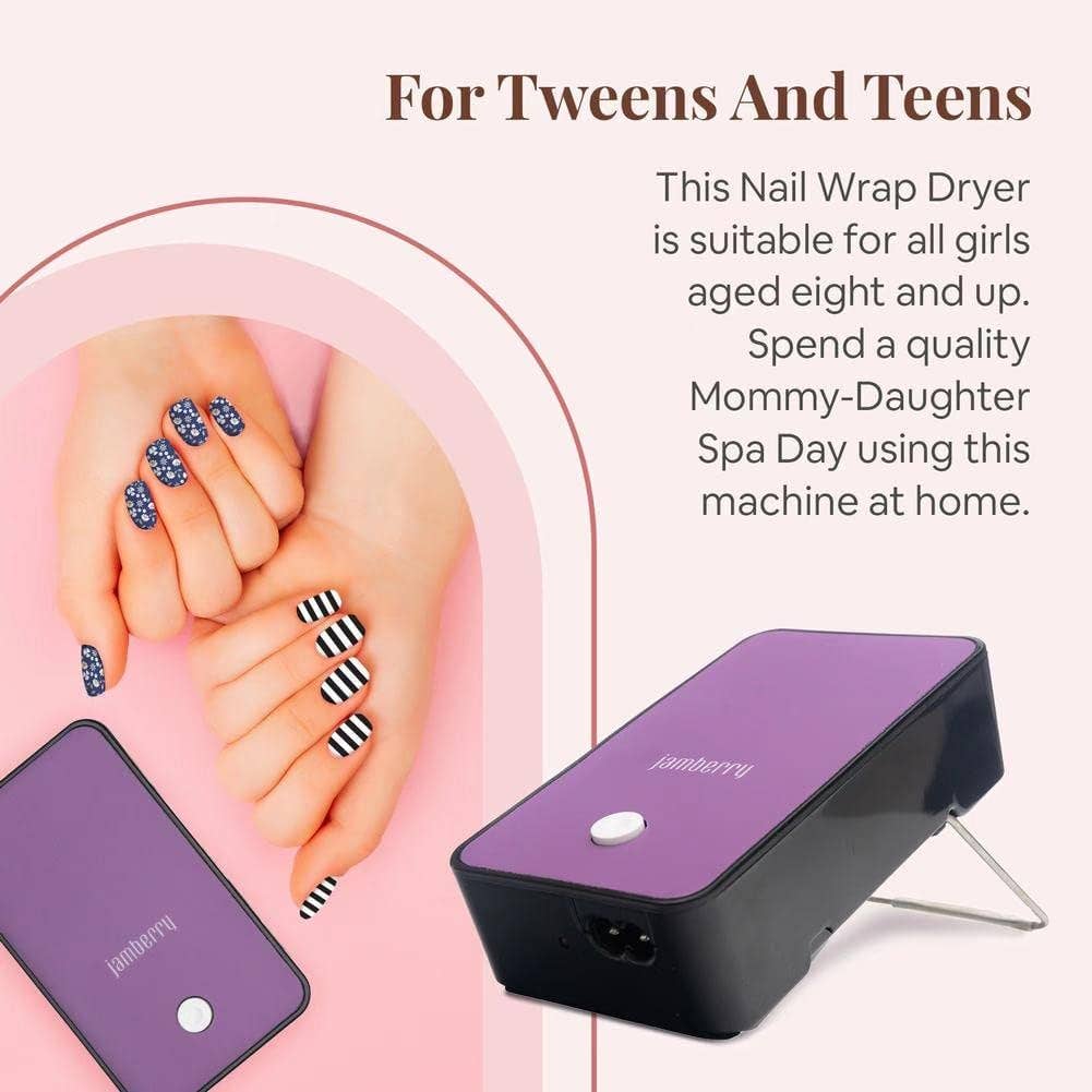 Innovarix - Wholesale Nail Dryer Fan - Nail Wrap Heater & Dryer for Manicure/Pedicure - Purple4