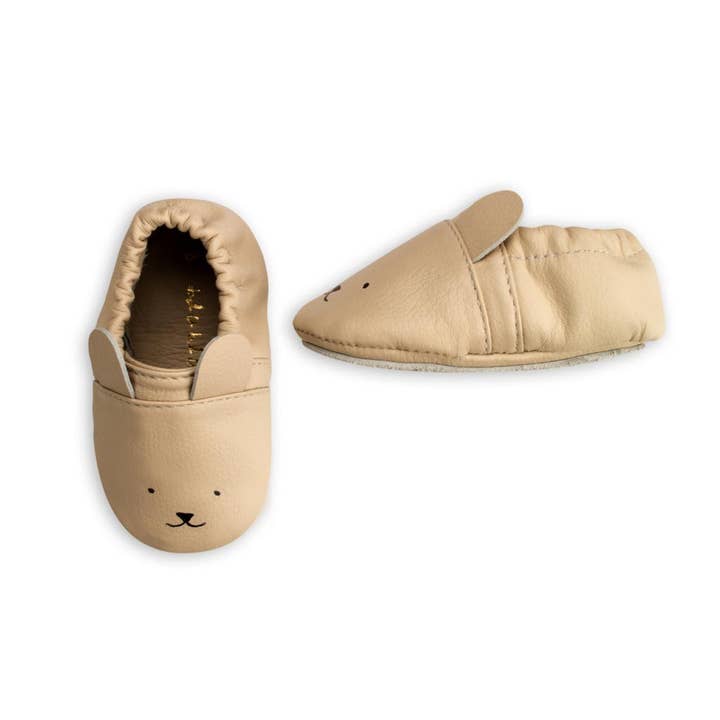 Bear Shoes5 - Champagne for wholesale by Blu Blu Petit
