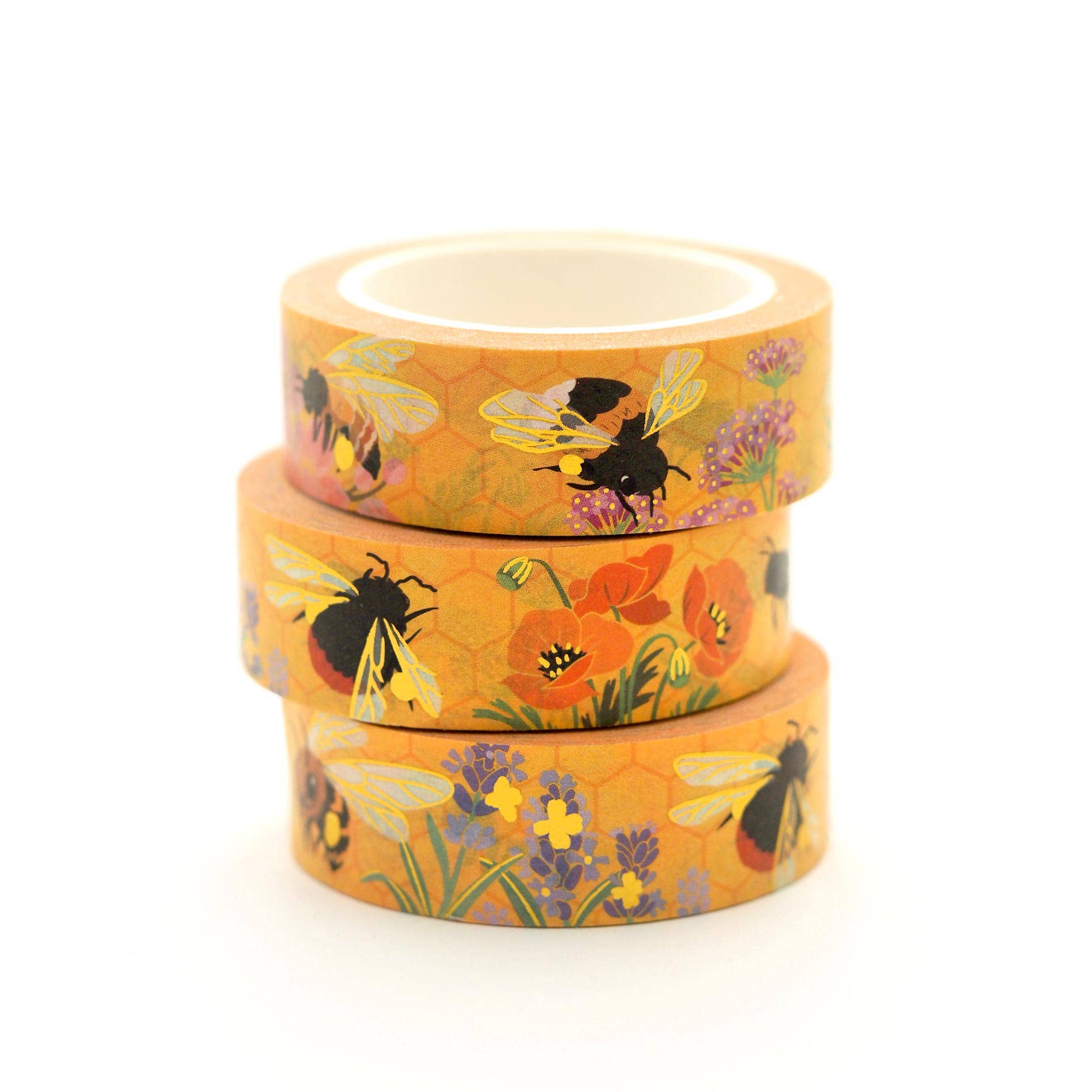 Shoal - Wholesale Washi Tape - Bee Washi Tape (1 roll)