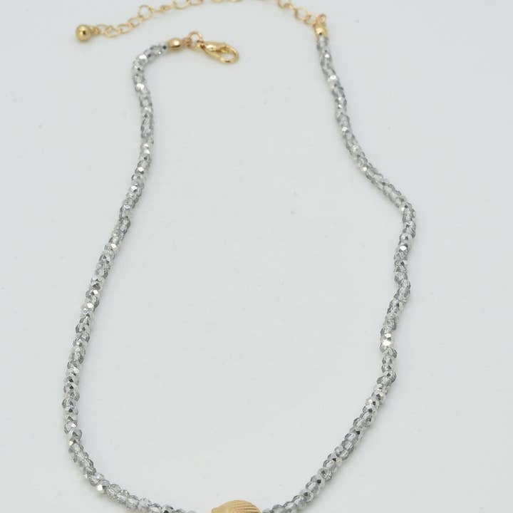 MiMi Wholesale - Wholesale Pendant/Charm Necklace - CN4372 Beaded Shell Pendant Necklace10