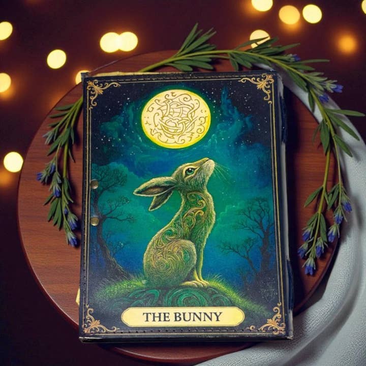 Bunny Leather Journal Vintage diary. 5x7 inches 200 pages for wholesale by Leatherooze