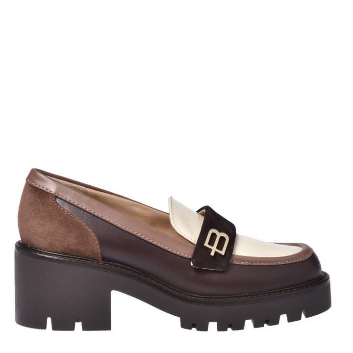 Baldinini Loafer i brunt läder för wholesale av Baldinini