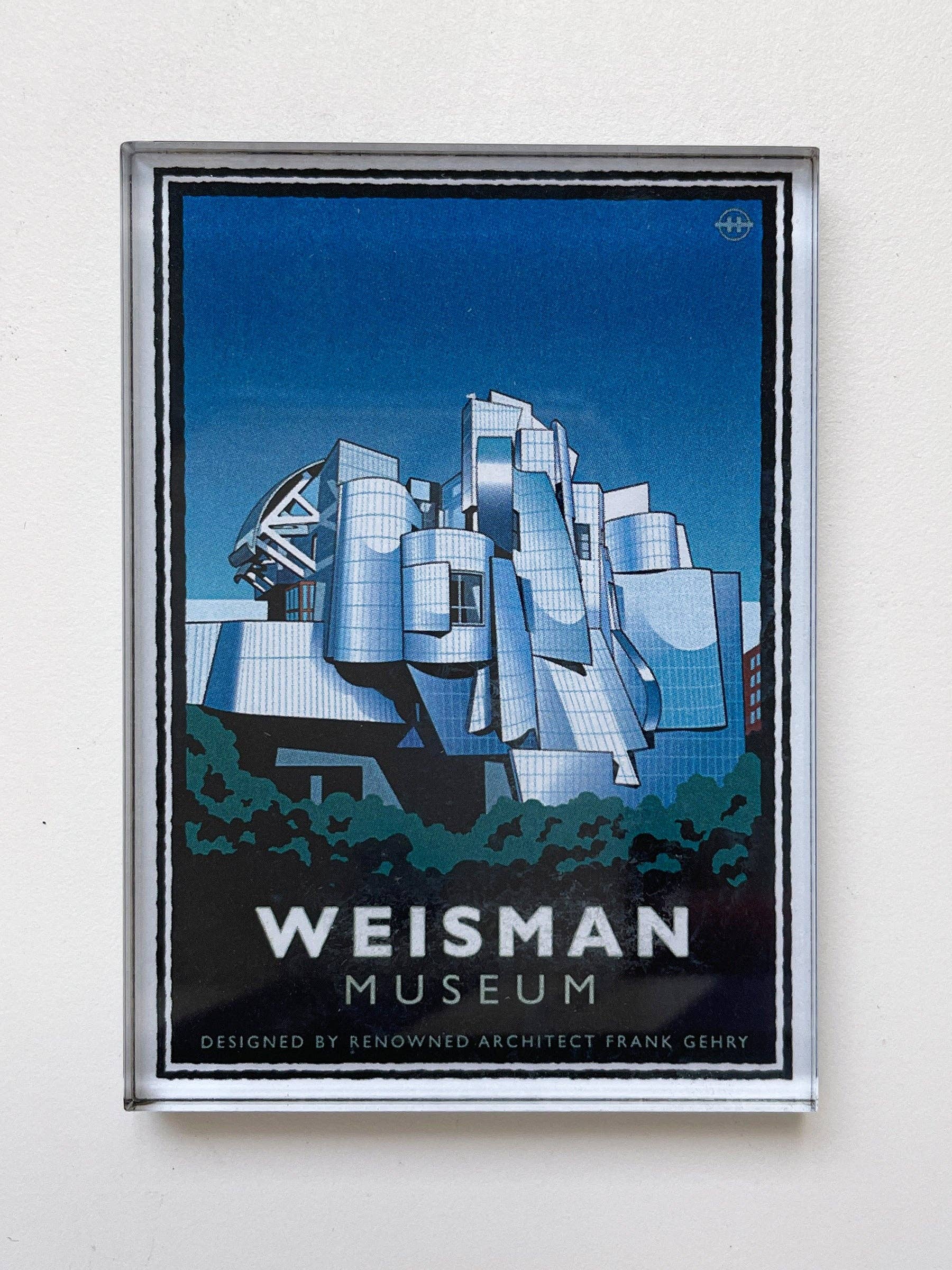 Legendary Landmark Art Prints – wholesale Magnet – Weisman Art Museum-magnet0