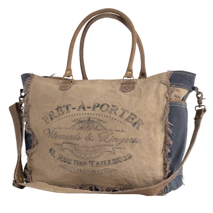 Pret-A-Porter Duffle Bag for wholesale by Clea Ray Canvas Bags & Clothing