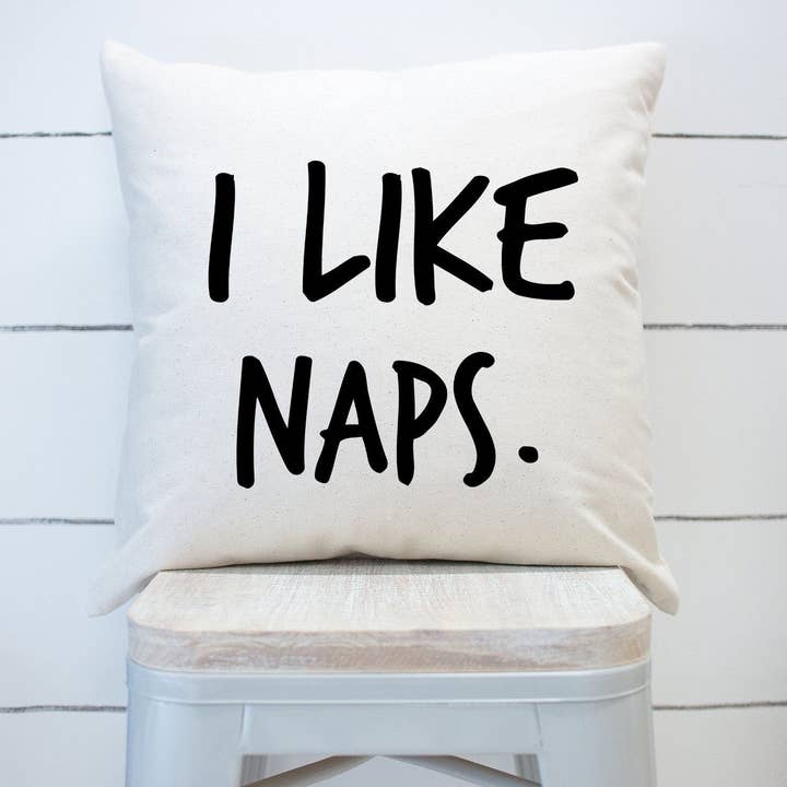 I Like Naps Kissenbezug Home Decor Dekokissen für den Großhandel von Rising Tide Vintage
