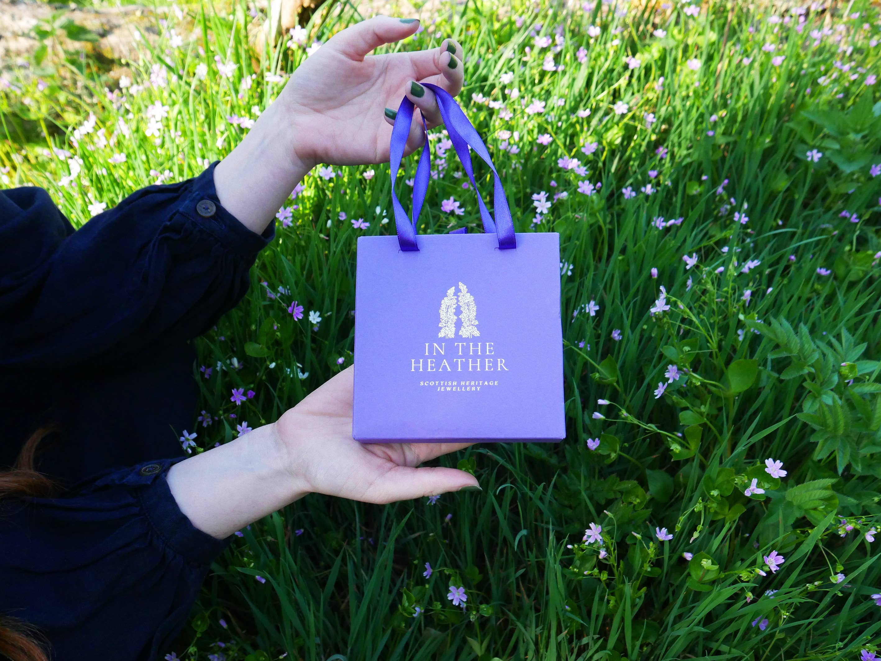 In The Heather - Wholesale Pendant/Charm Necklace - Scottish bumble bee necklace in sterling silver12