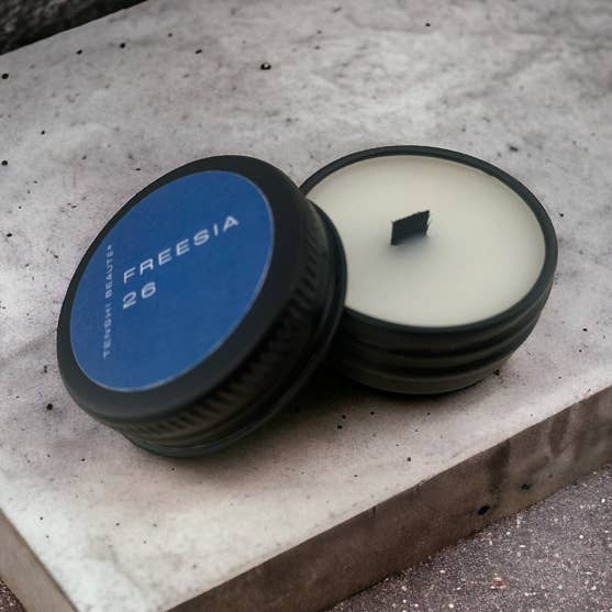 Tenshi Beauté® Freesia 26 Mini Candle Balm for wholesale by Tenshi Beauté