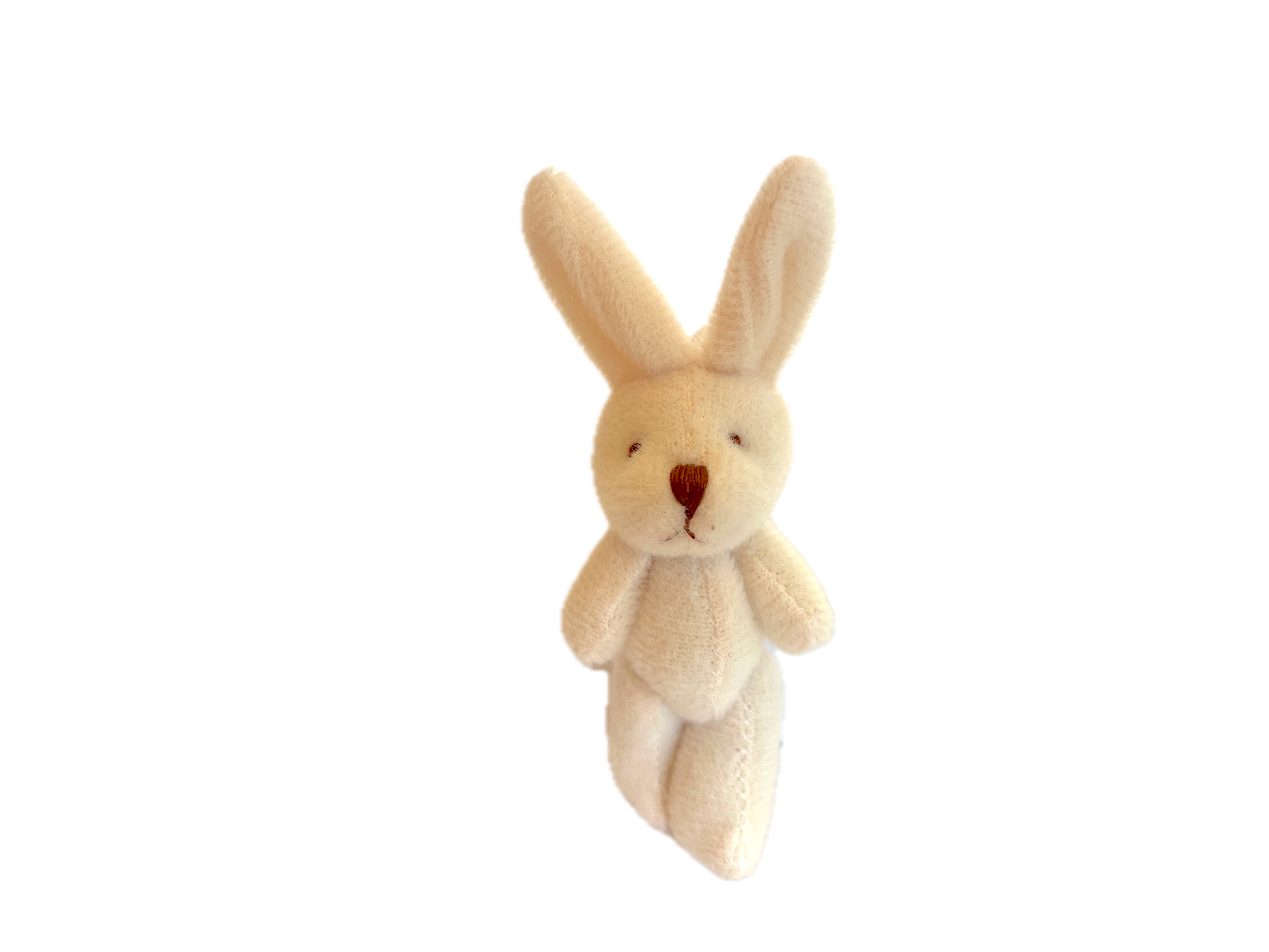 The Gifted Rat - Wholesale Stuffed/plush toy – Kids & baby - Small Stuffed Animal Plush Bunny Rabbit (large cream) 3