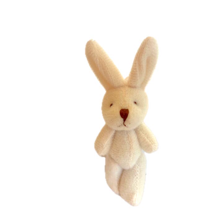 The Gifted Rat - Wholesale Stuffed/plush toy – Kids & baby - Small Stuffed Animal Plush Bunny Rabbit (large cream) 3