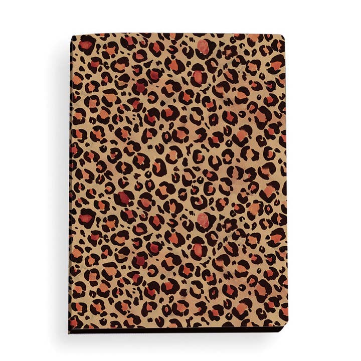 A5 mjukt omslag anteckningsbok - Leopard för wholesale av Hirondelle & Cie