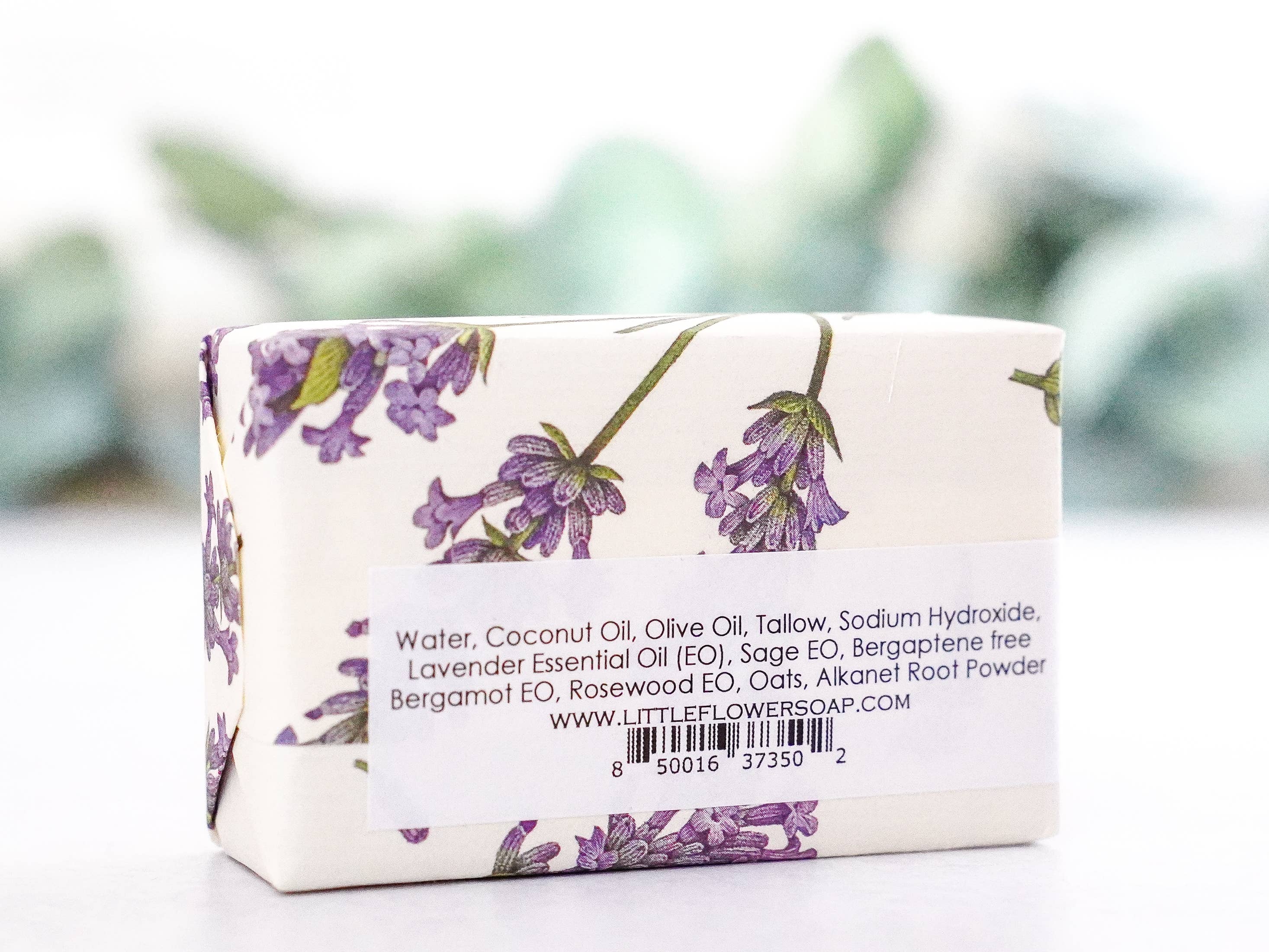 The Little Flower Soap Co - Wholesale Bar Soap - Oatmeal Lavender Sage Handmade Soap3