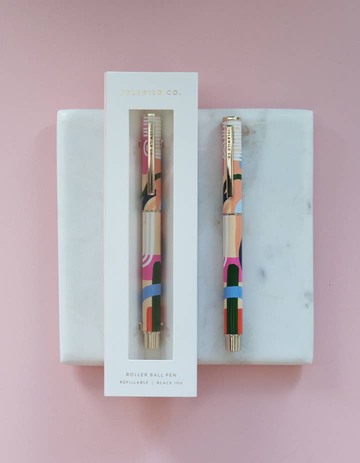 Idlewild Co. - Wholesale Pen - Rollerball Luxe Pen | Color Block