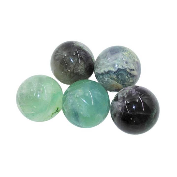 Sphere - Fluorite, 1lb for wholesale by Earths Elements Wholesale