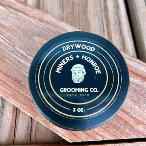 Miners + Monroe Grooming Co. - Wholesale Beard Styling Product - Drywood Grooming Balm