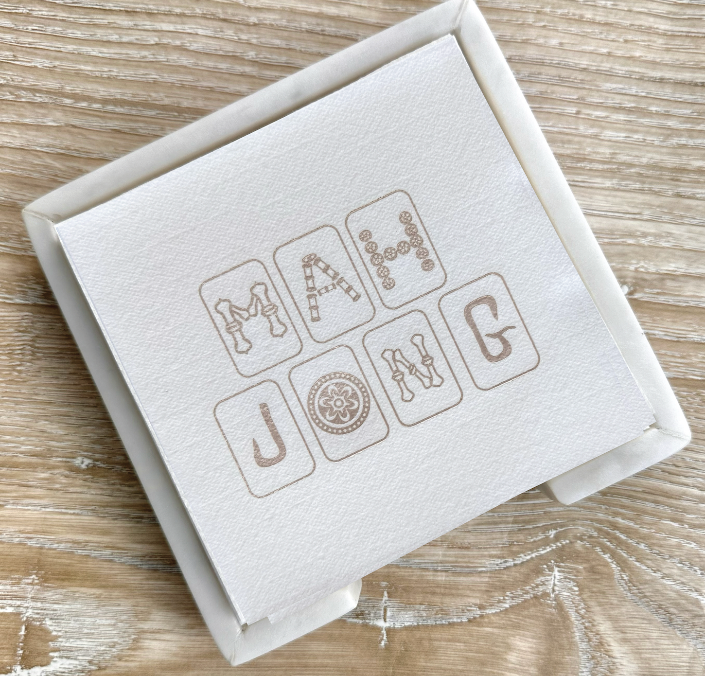 Lined Design – wholesale Engångsservett – Marmor cocktailservett värdinnesats5