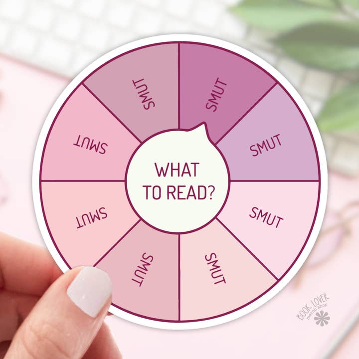 Book Lover Merch Shop - Wholesale Sticker - What To Read ? Smut Stickers / Bookish Stickers / Book Lover0