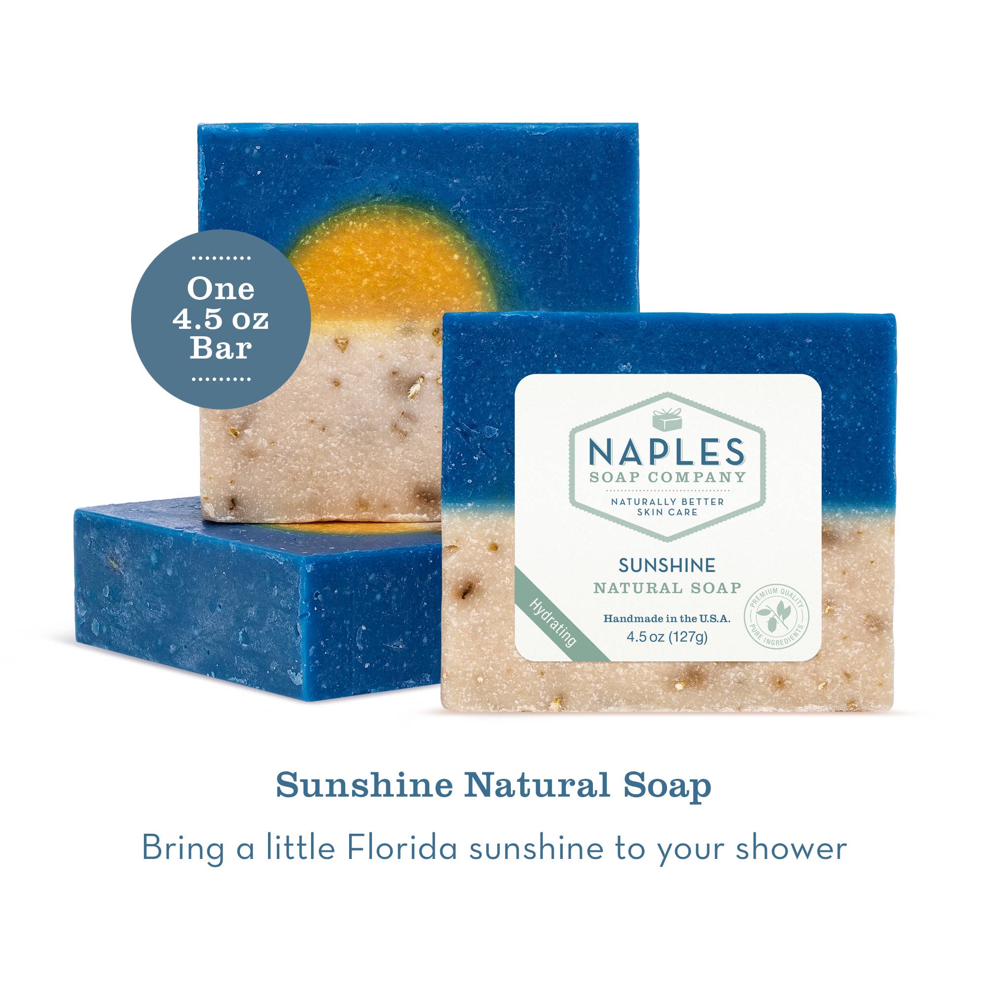 Naples Soap Company | Clean Beauty, Natural Bath & Body - Wholesale Bar Soap - Sunshine Natural Soap1