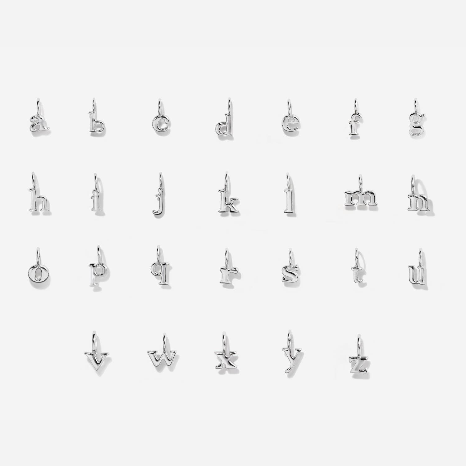 Little Sky Stone - Wholesale Individual Charm/Pendant - Alphabet Initial Charms (Set)6