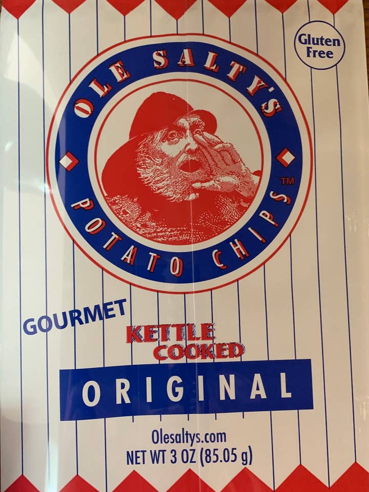 24oz Original Kettle Cooked Potato Chips for wholesale by Ole Salty's