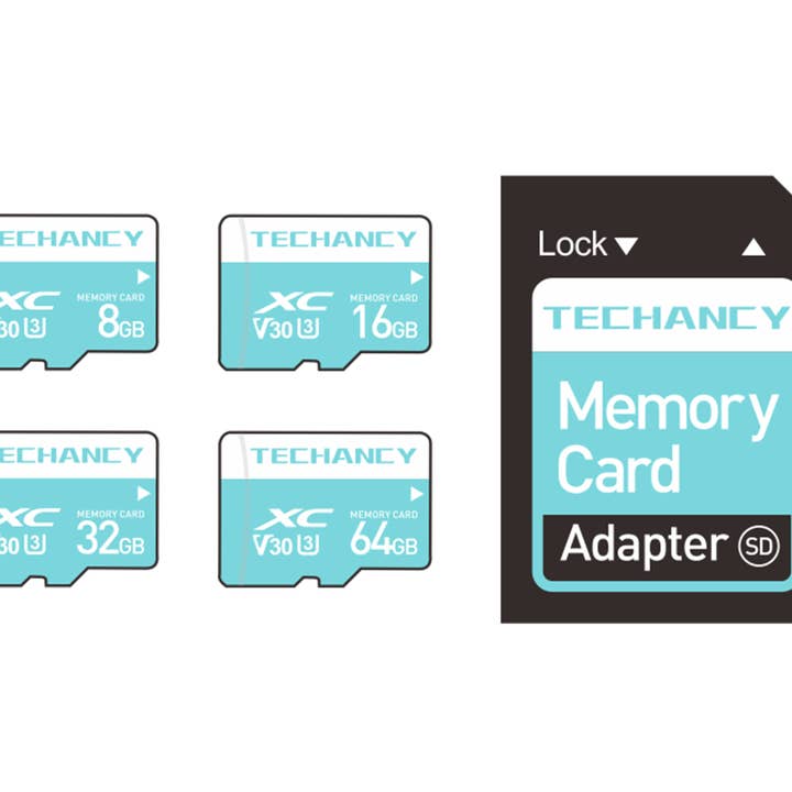 TECHANCY - Wholesale USB Flash Drive - TECHANCY 64GB microSD Memory Card + SD Adapter Performance1