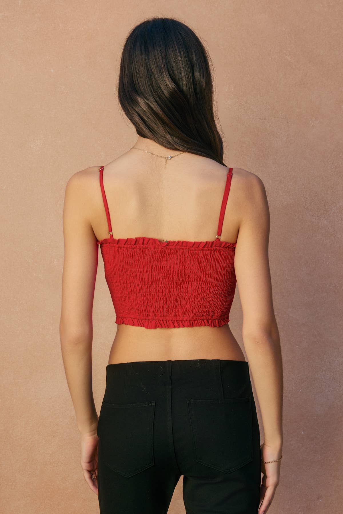 Dress Forum – Engroshandel Tanktop – Kvinder – Min Lille Rynkede Kæreste Crop Top (1)7