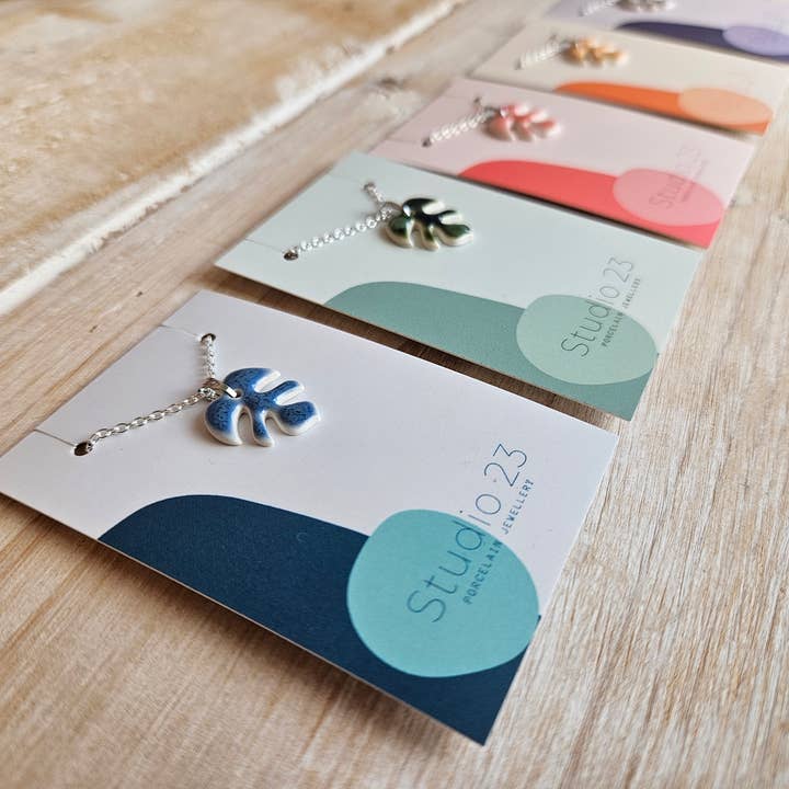 NEW DESIGN Pendant Leaf for wholesale by Studio 23 Ceramics