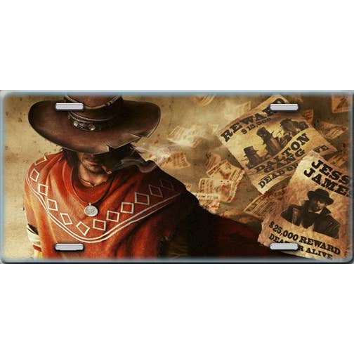 Ønsket cowboy nummerplade for engroshandel hos Make It Yours