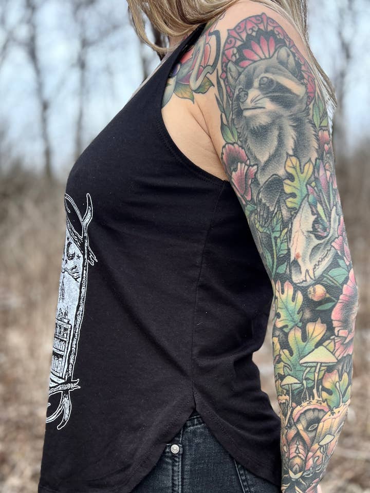 SOVRIN - Wholesale Tank Top - Women's - Hearthwitch womens side slit flowy tank2