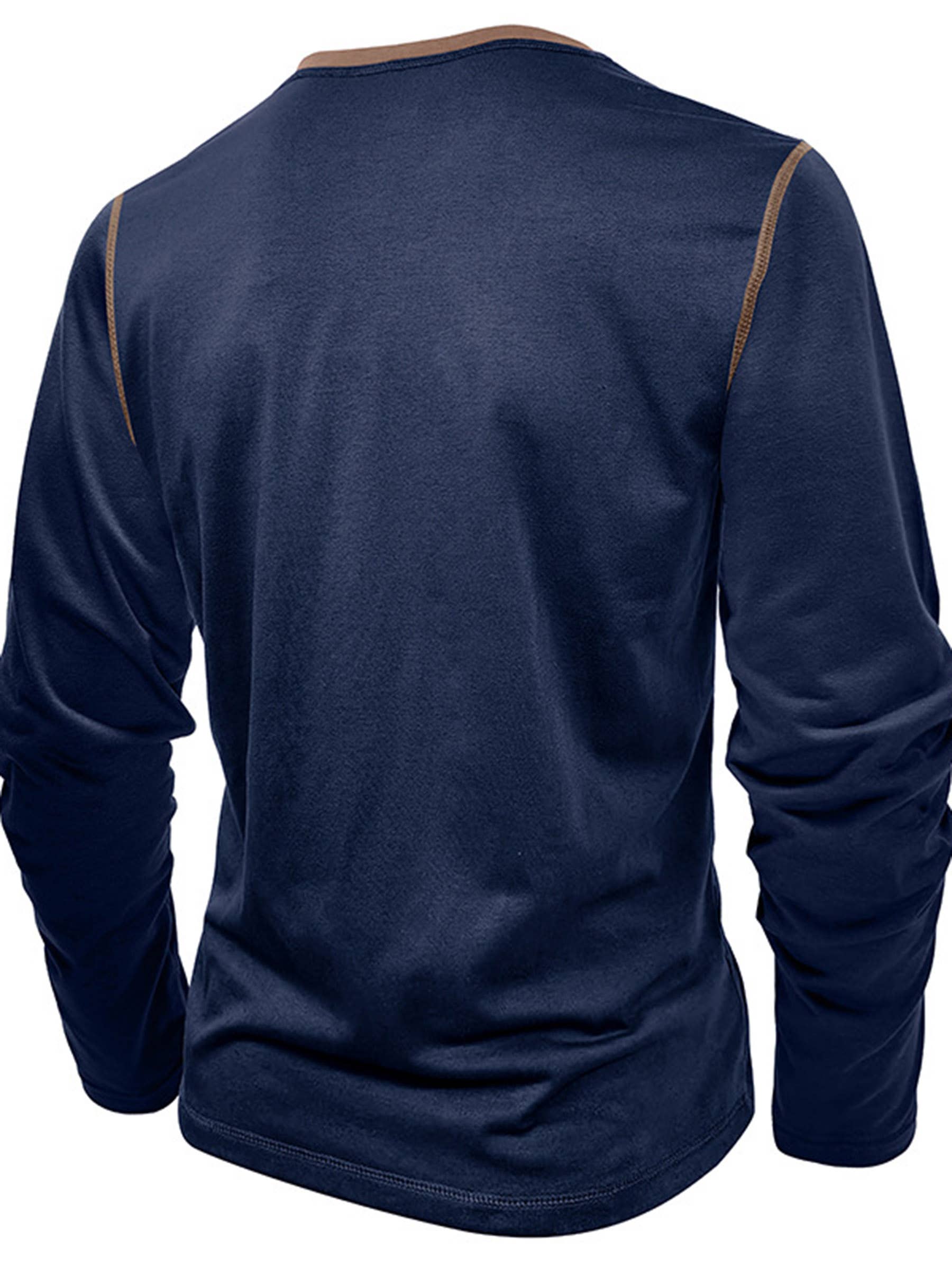 Wholesalesir - Vente T-shirt – homme - T-shirt Henry à manches longues7