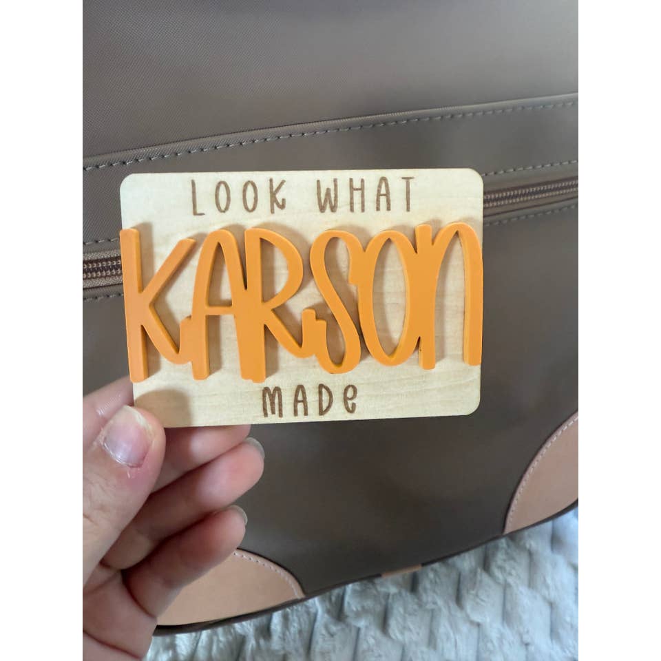 Retro Ranch Creations Wholesale - Wholesale Magnet - Personalized Magnet | Look What I Made | Acrylic Magnet1