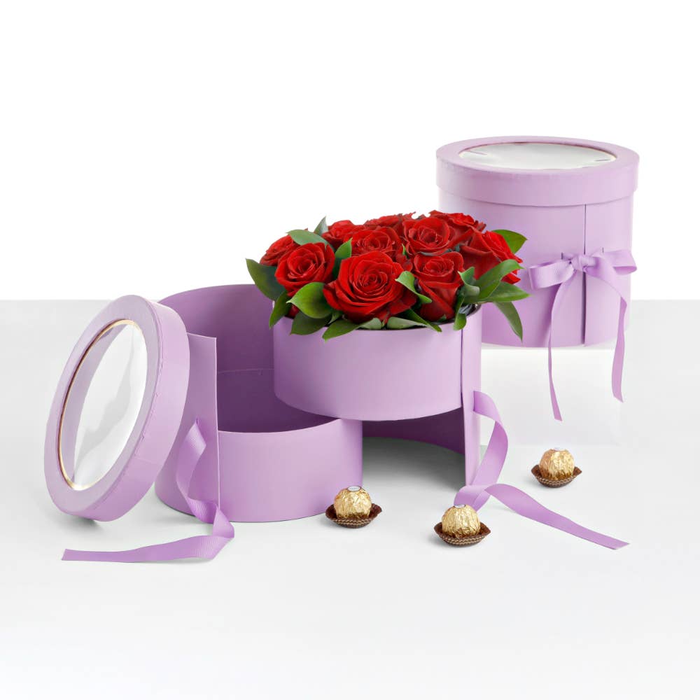 UNIKPACKAGING – wholesale Gift box – 2-Layer Surprise Gift Box for Flowers & Luxury Gifts24