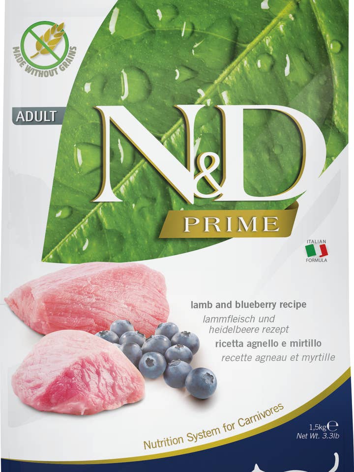 N&D Prime Cat Lamb 1.5 kg. for wholesale by Finest Petfoods