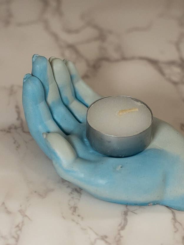 Handmade Concrete Tealight Candle Holder Votive for wholesale by Shutterhaus