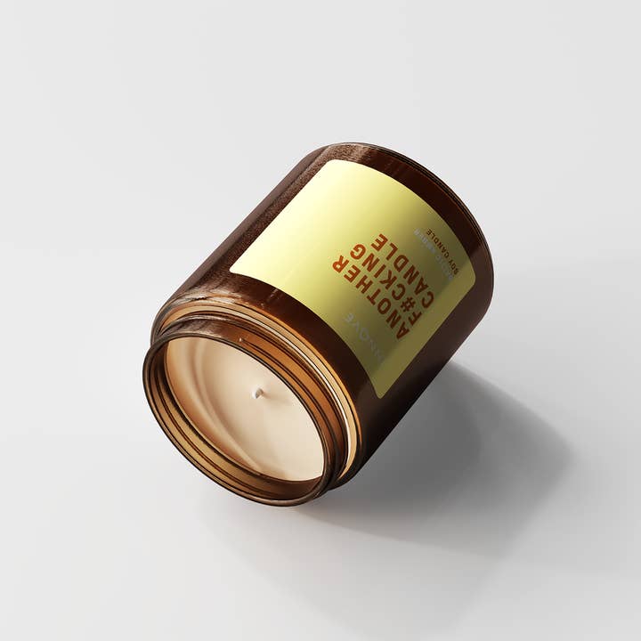 INNOVE - Wholesale Jar/Filled Candle - Another F#cking Candle - Baltic Amber Fragrance3