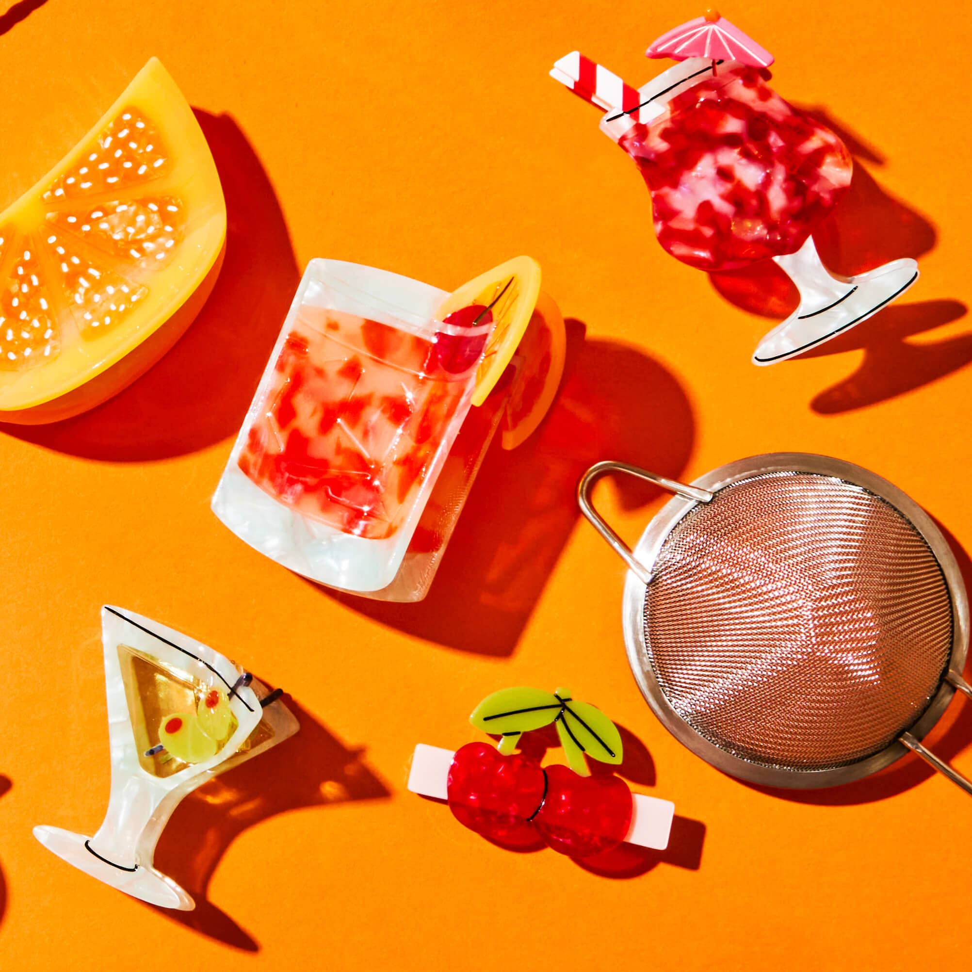 Jenny Lemons – wholesale Hårklämma - Dam – Midi Daiquiri Hårkloklämma2