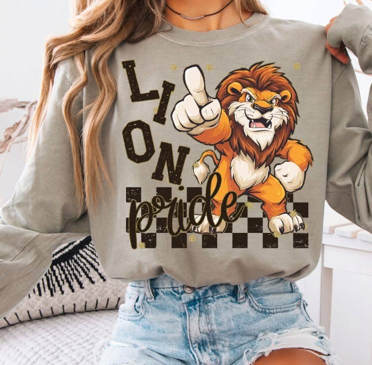 The Lyrical Spirit, LLC - Wholesale T-Shirt (Graphic) - Women's - School Spirit Mascot Pride Sandstone LS CC T-Shirt 42