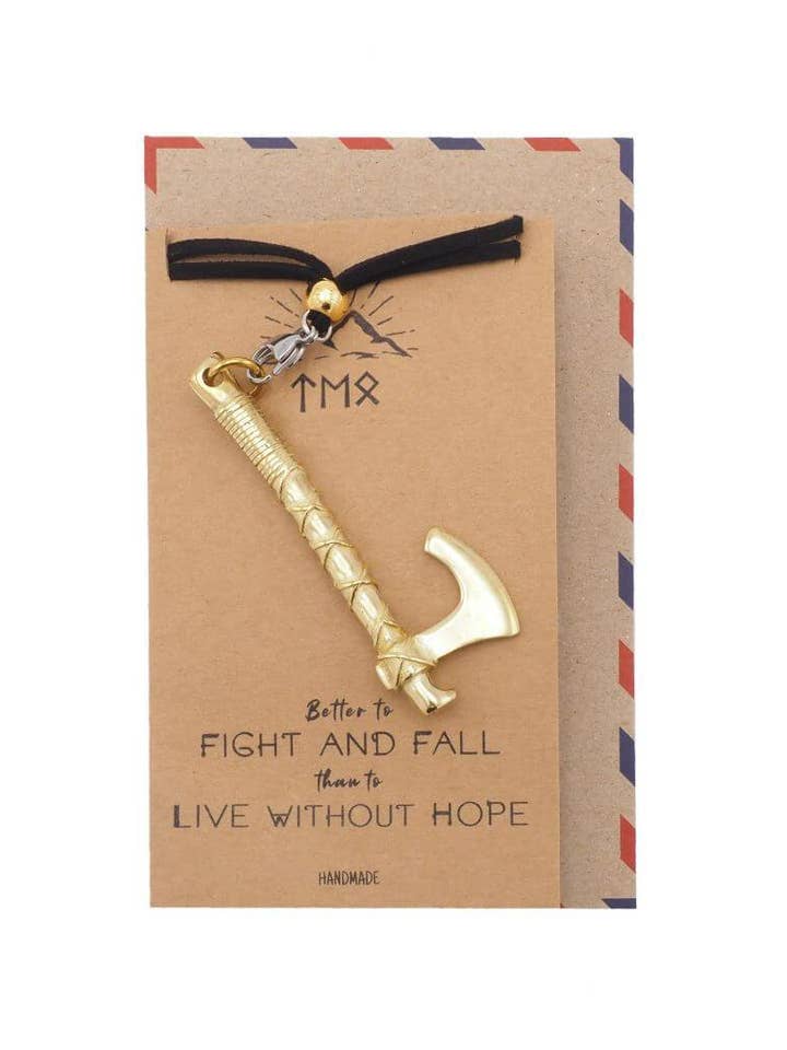 Collier Hache Aidan, Cadeaux Motivants avec Inspirants Gr pour la vente par Quan Jewelry