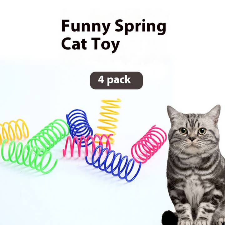 TYPE Jumping Spring Toy for Cats – Colorful & Fun_CWMM7178 for wholesale on Faire5