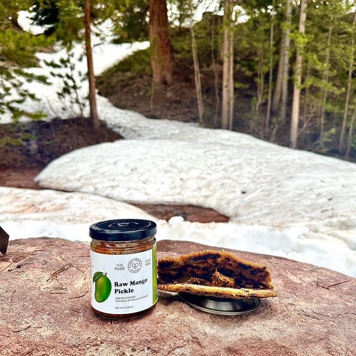 Pure Indian Foods - Wholesale Pickled vegetables - Indian Raw Mango Pickle - Limited Edition, Seasonal - 9 oz8